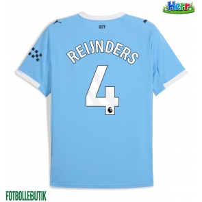 Manchester City Tijjani Reijnders #4 Hemmatröja 2025-26 Kortärmad